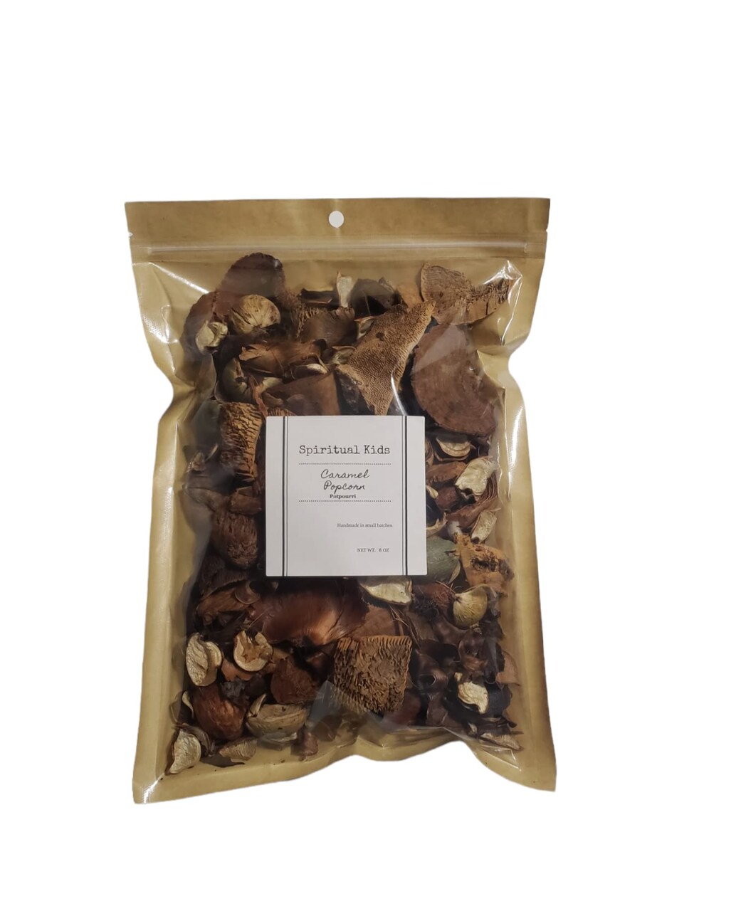 Caramel Popcorn Potpourri Bag 8oz made with Fragrant/Essential Oils HandMade FREE SHIPPING | House Warming Gift | Fall Potpourri |